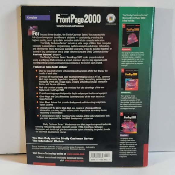 Microsoft Frontpage 2000: Complete Concepts And Techniques - Picture 4 of 4